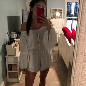 white romper